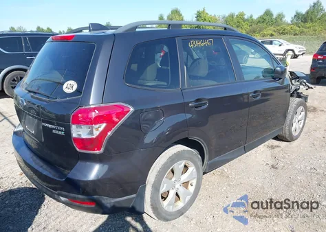 2016 Subaru Forester 2.5I Premium z USA, uszkodzony, nr VIN JF2SJADC5GH406952